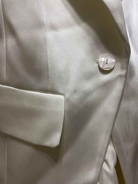 Атласний піджак/ жакет блейзер zara р. s