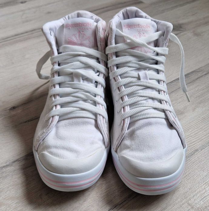 Tenisówki tramki wysokie damskie REEBOK r. 38