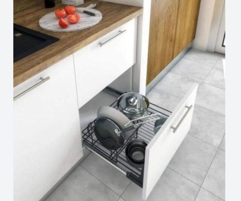 Kosz cargo do szafki 60 wysuwana szuflada garnki patelnie