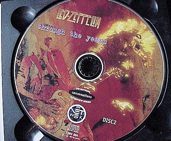 Led Zeppelin - Through The Years - 2 Picture CD with Intervie -RARYTAs