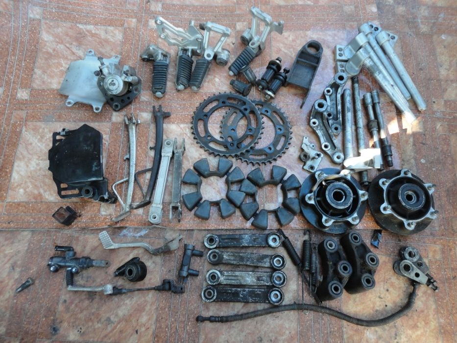 Kawasaki gpz 600 gpx суппорт звезда подножки муфта лапка рычаги ось