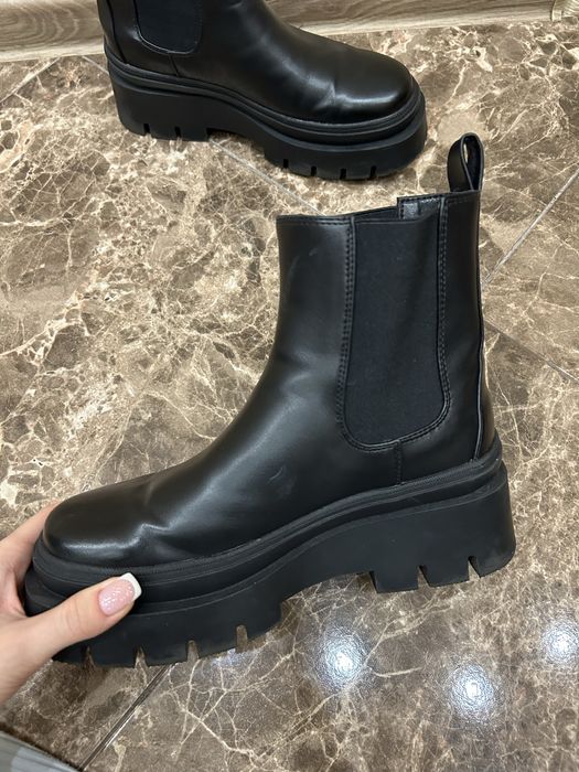 Ботінки челсі чорні