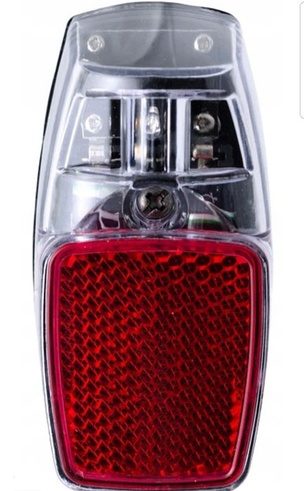 Lampka Rowerowa Super Led TYLNA.