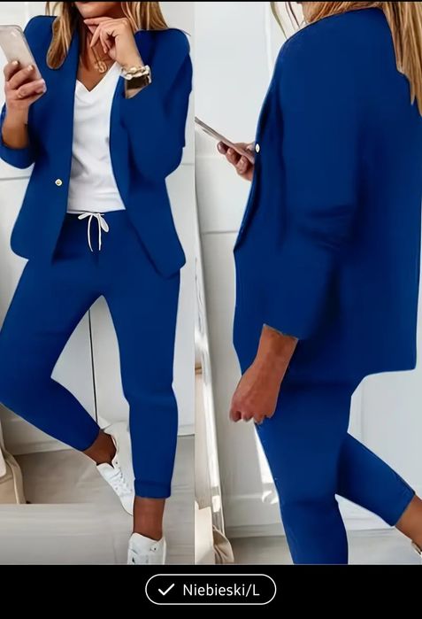 Damski garnitur w sportowym stylu L