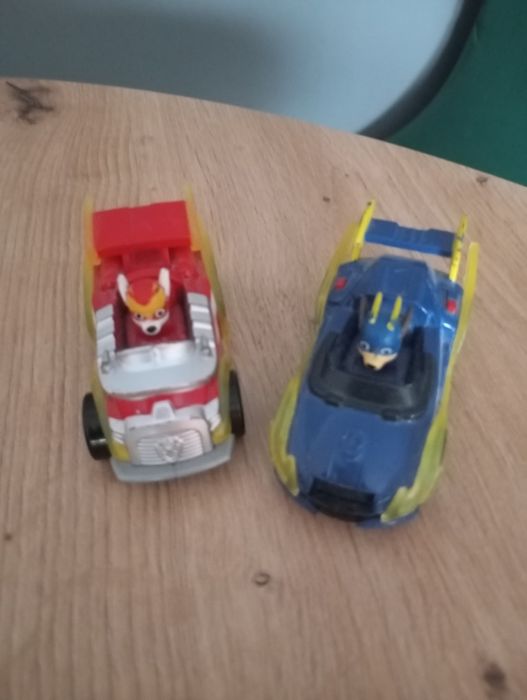 Figurki pojazdy psiego patrolu