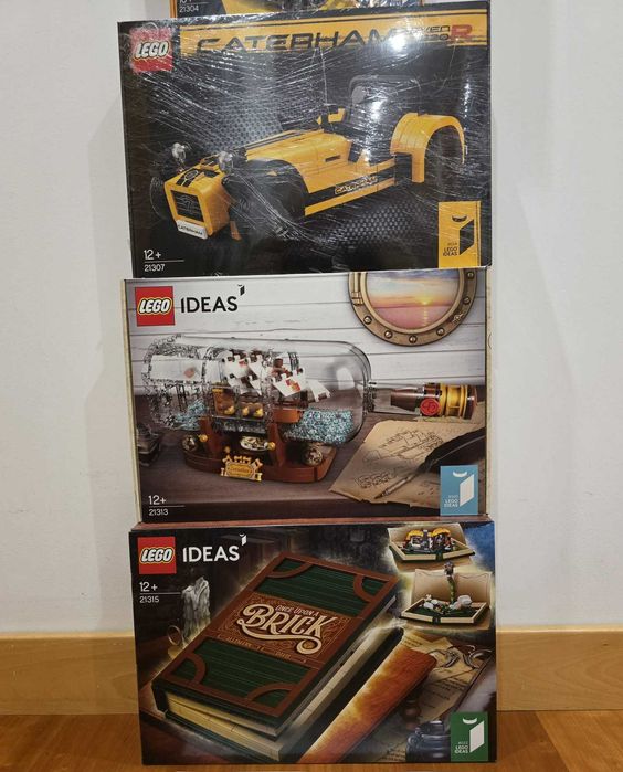 Lego IDEAS #21101 #21104 #21312 #21314. Selados