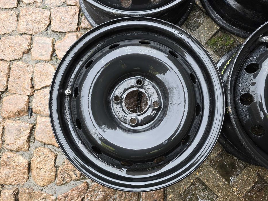 Oryginalne felgi stalowe z czujnikami NISSAN MICRA 15" 4x100 ET 50