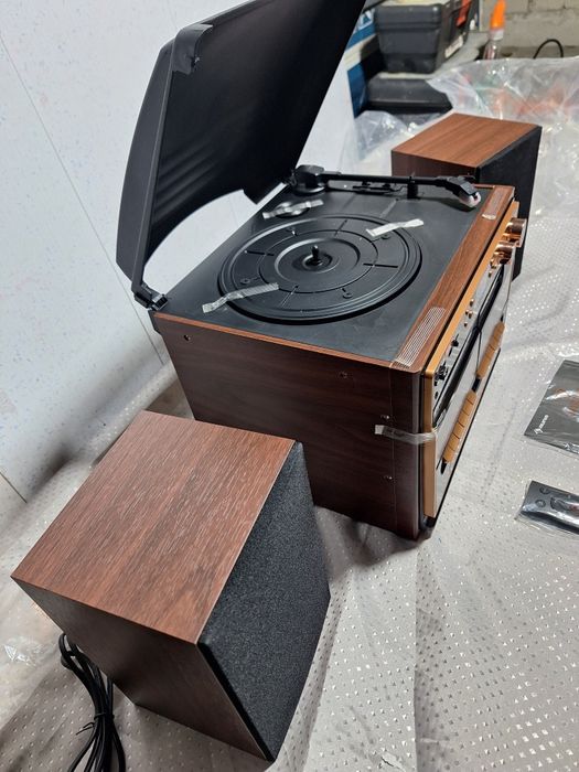 Стереосистема Музыкальный центр Auna Wood 388-BT