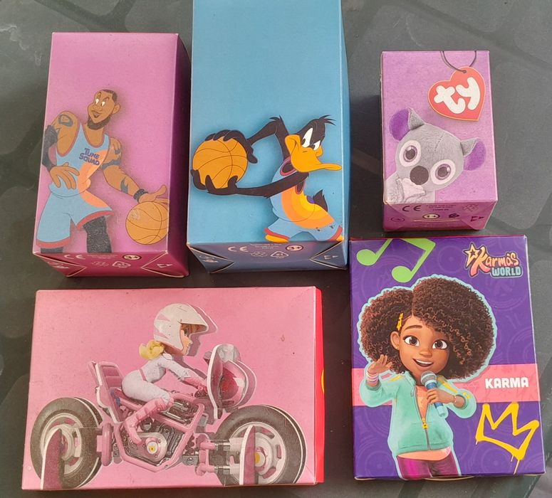 Happy Meal e BK brindes