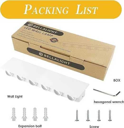 Nowa lampa LED / kinkiet / ścienna / lampka /31 cm !473! OKAZJA
