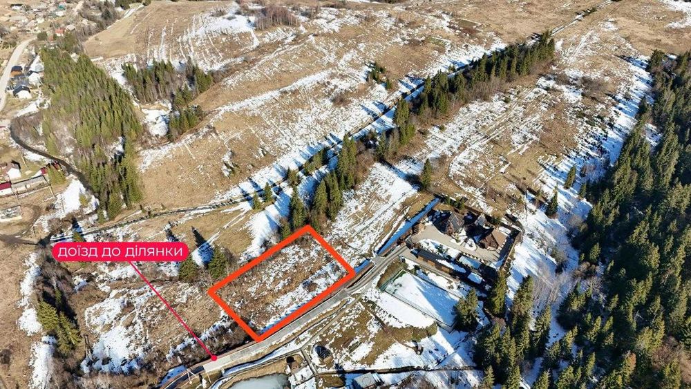 Продаж / Земля / Під будівництво / Волосянка / Львівська область