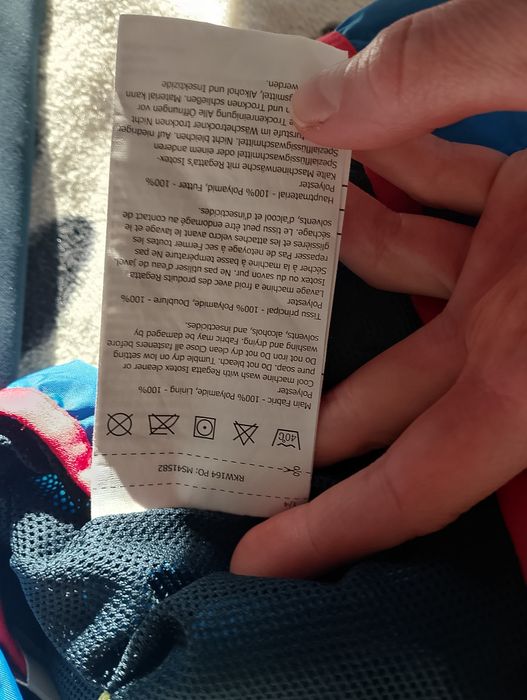 Kurtka wiatrówka deszczówka 128