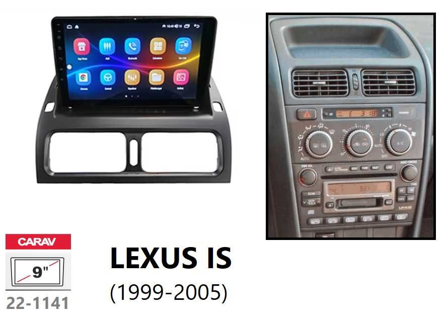 (NOVO) Rádio 2DIN • LEXUS IS / GS • Android • GPS • is200 is220 is300