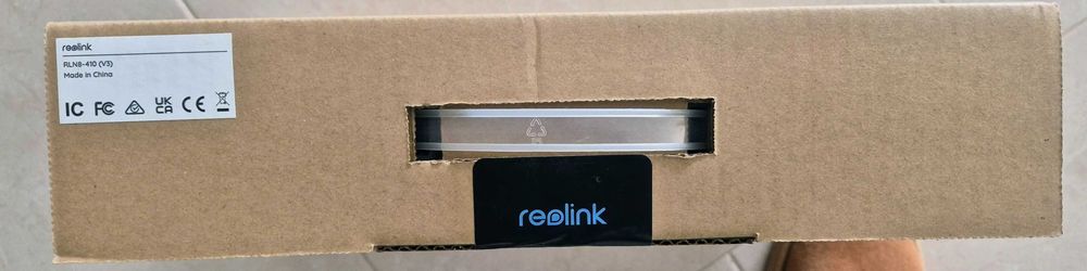 Reolink RLN8-410 V3 NVR 8 canais 4K PoE - NOVO e SELADO