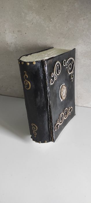 Szkatułka Skrzynia Stara Książka Kamea