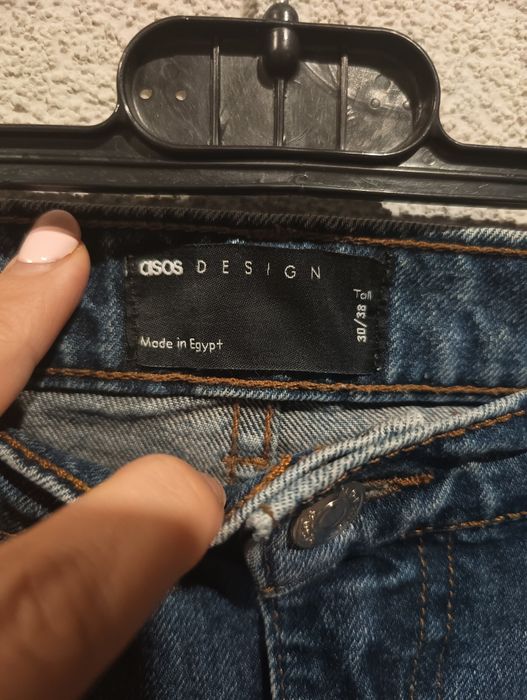 Męskie spodnie bawełniane ASOS W30