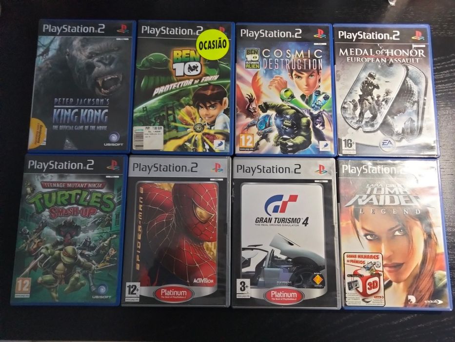 Lote 2 de Jogos PS2