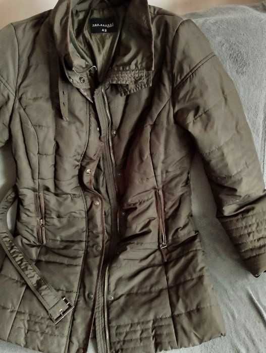 Top Secret. Markowa długa kurtka zimowa.