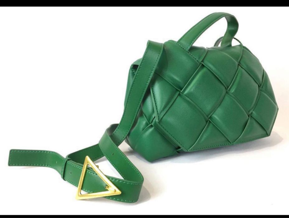 Сумка крос-боді під Bottega Venetta, шкіра, фабрична Італія