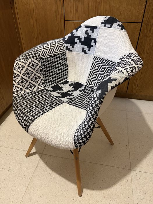 Fotel patchwork