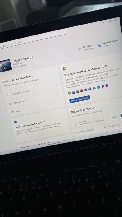 Microsoft Surface Go 3 + acessorios