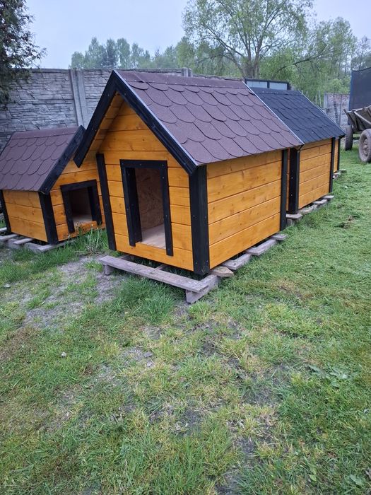 Nowe ocieplone budy dla psow