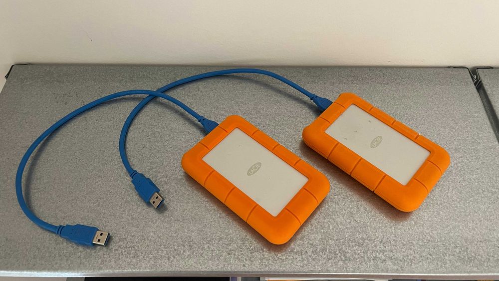Disco externo LaCie Rugged 1TB USB 3.0 / Thunderbolt - testado, SMART OK