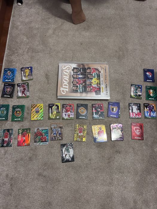 Cartas Caderneta Idolos panini 25 26