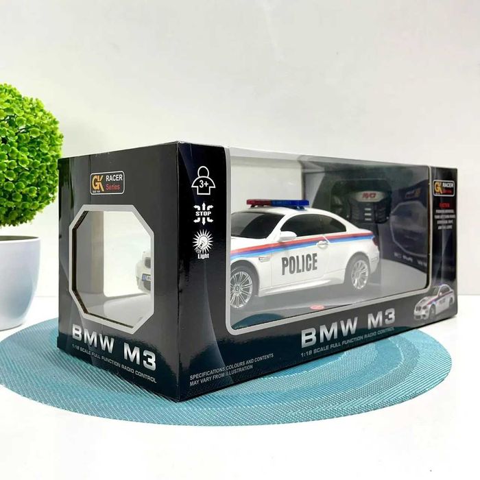 Машина на р/к Поліція підсвічування (866-1803 PB) Розд/Дроп