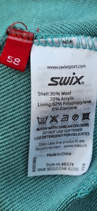 Wełniana czapka Swix