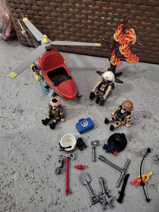 Zestaw klocków Playmobil - straż pożarna