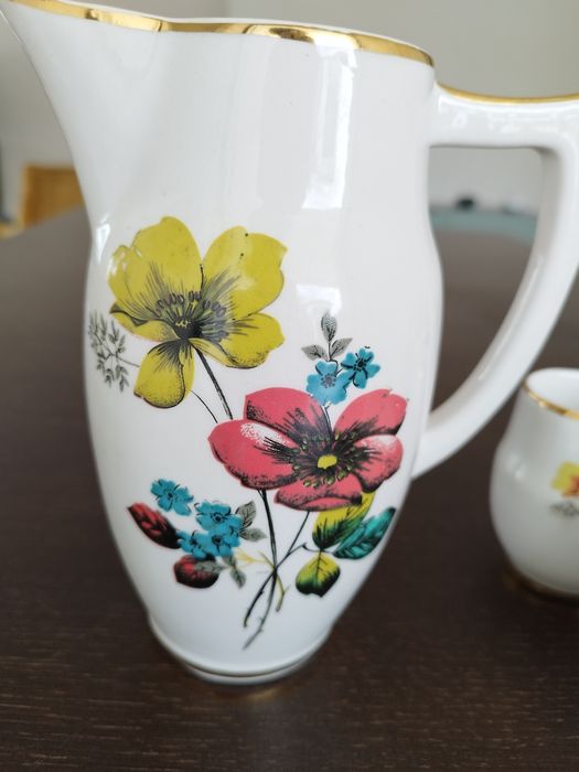 Ceramic Pitcher and Mugs64729829750017124