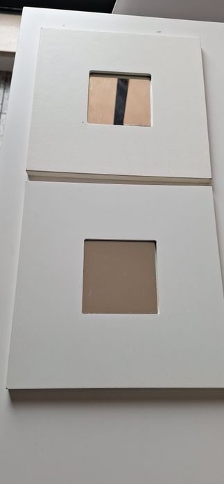 Quadros brancos moldura com espelho