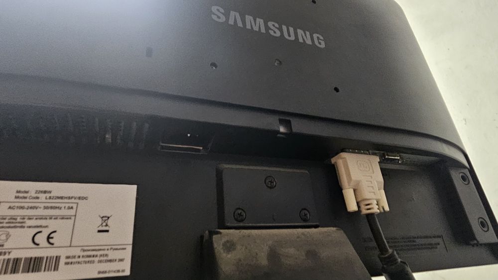 Monitor LCD Samsung Syncmaster 226BW 22 " 1680 x 1050 px TN
