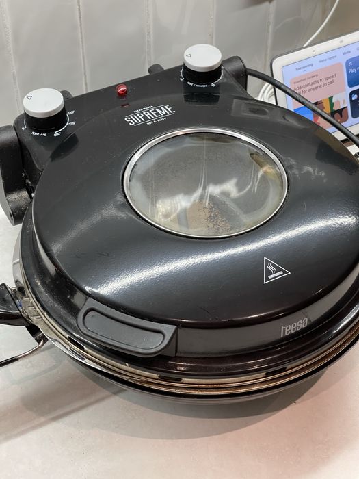 Piec do pizzy Teesa SUPREME 400°C 1200W 2 łopatki,