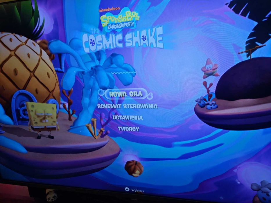 Gra na konsolę xbox one SpongeBob The Cosmic Shake