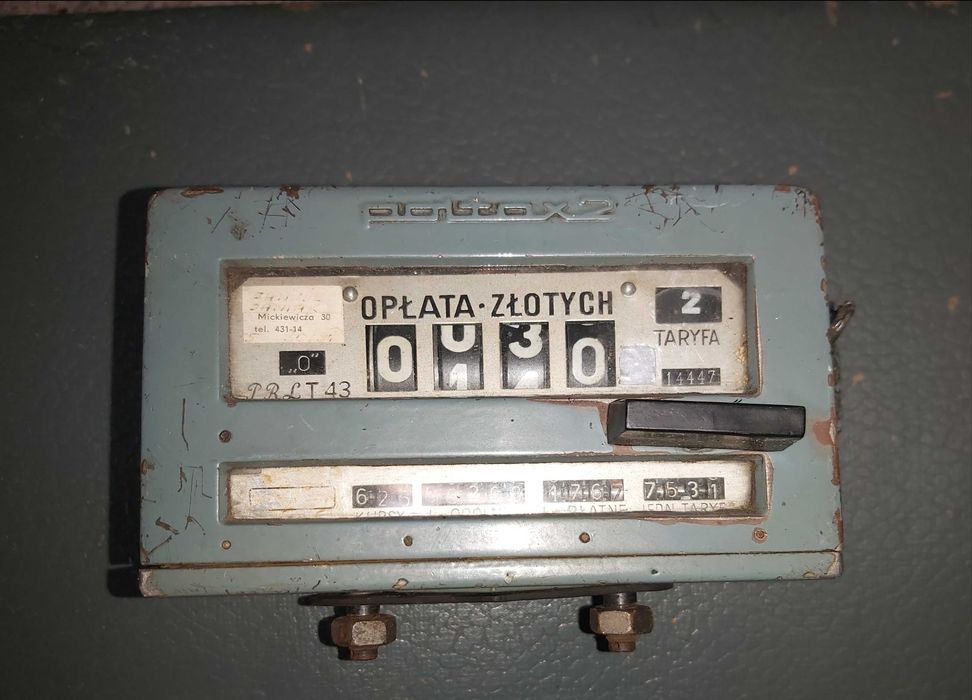 Taksometr POLTAX 2 - kolekcja