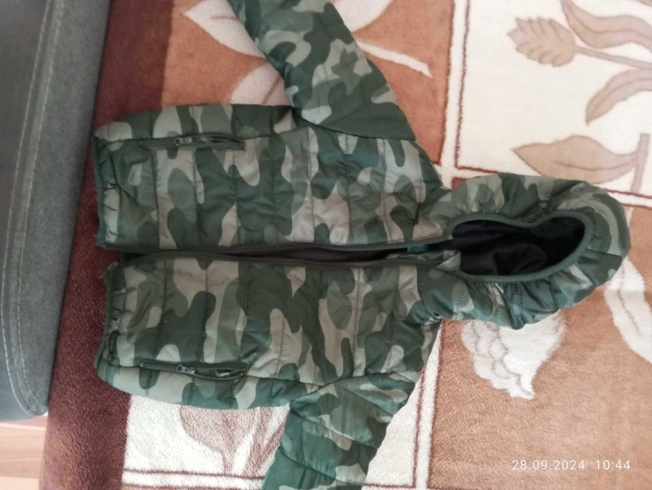 Kurtka chłopięca moro 104