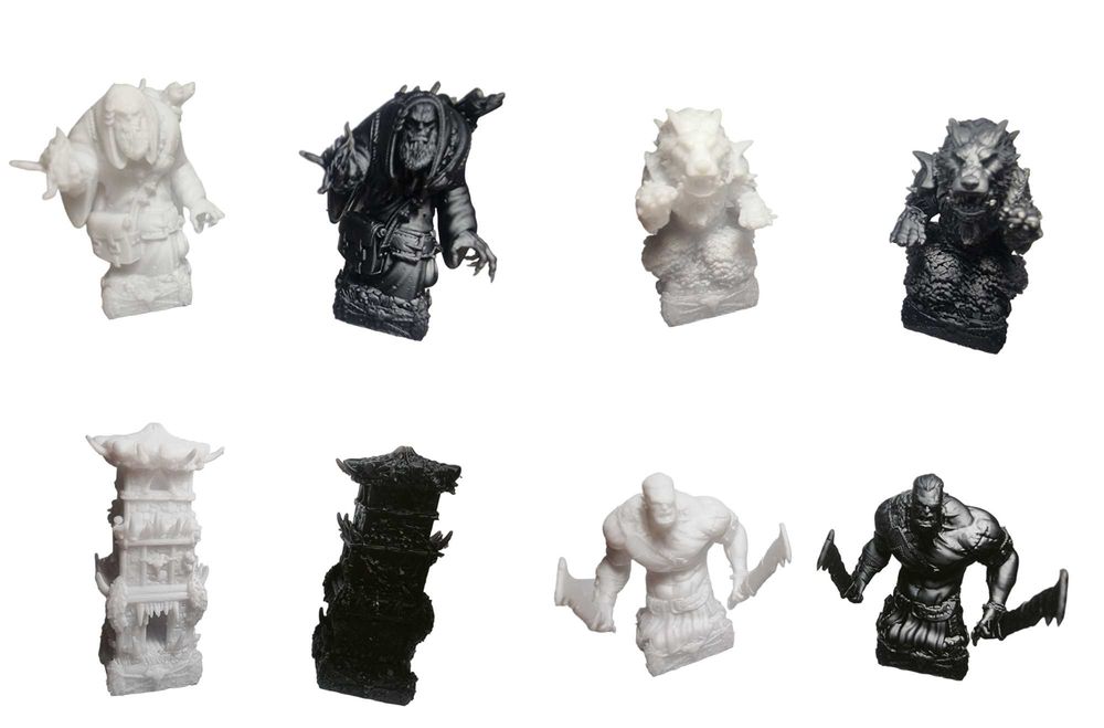 Szachy orków (styl World of Warcraft) personalizowane