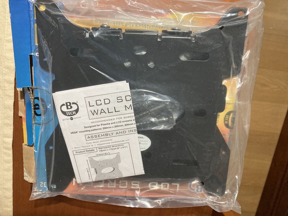 Suporte para TV de parede B tech BT7532 preto