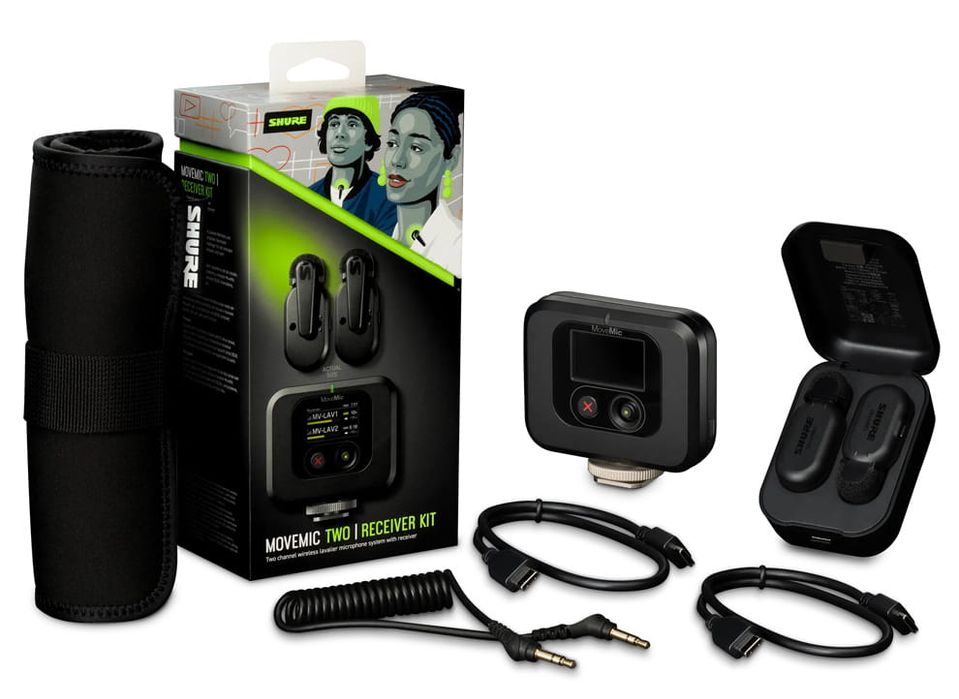 Shure  MV-TWO-KIT-Z6 – system bezprzewodowy do kamery aparatu