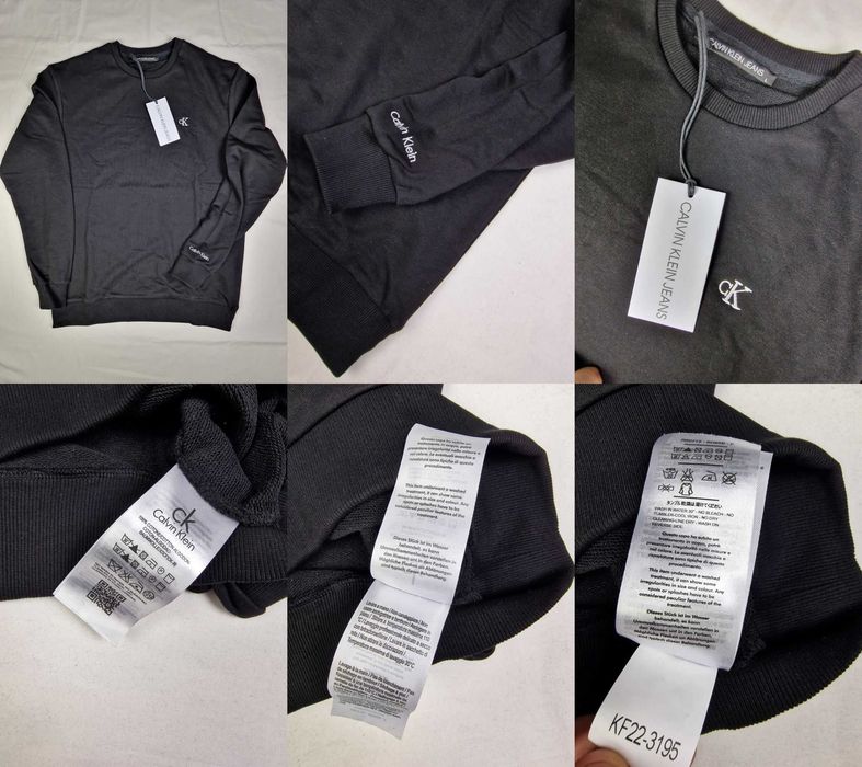 Bluza męska okragla Armani Calvin Klein Prada OUTLET