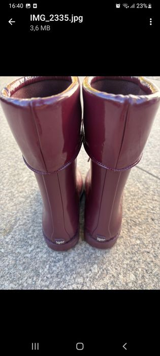 Galochas menina marca Pisamonas