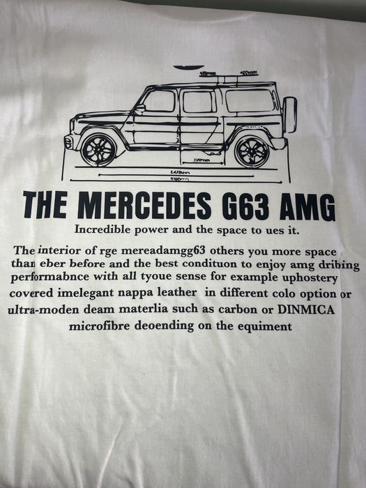 T shirt nova mercedes