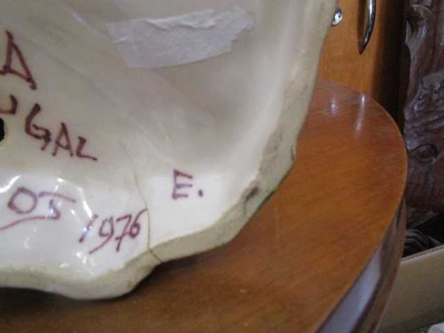 Viuva Lamego faiança ano 1976 grande ave catatua ?