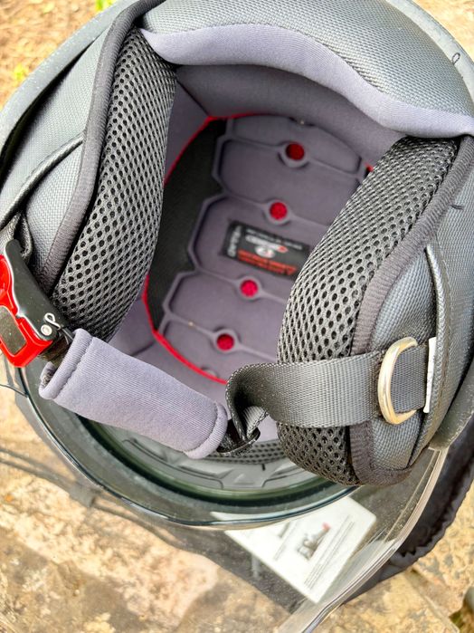 Capacete Garibaldi jet c/ viseira – como novo