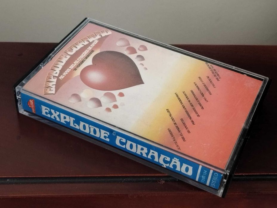 Various "Explode Coração" Cassete Audio