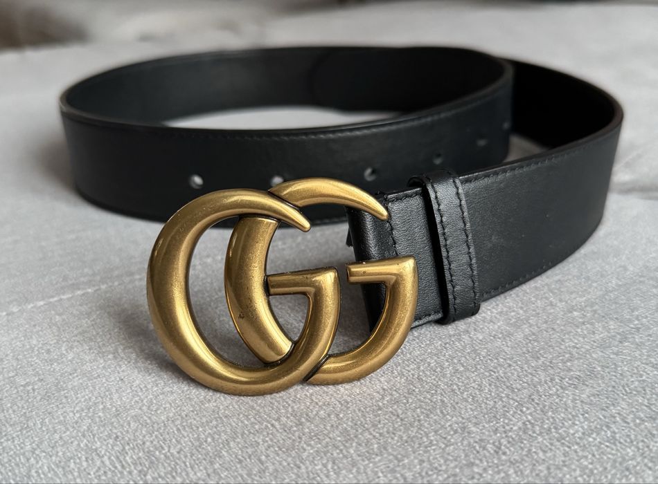 Шкіряний пояс Gucci