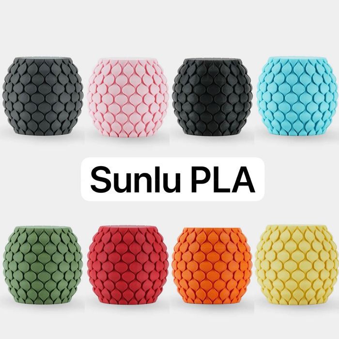 Філамент пластик для 3D друку Sunlu різні види, кольори PLA, PETG 1 кг опт гурт
