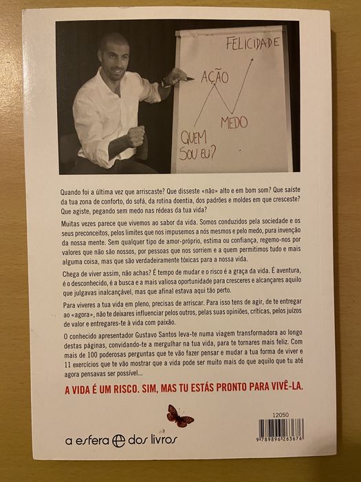 Livro “Arrisca-te a viver” - Gustavo Santos